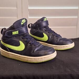 Nike Court Borough Mid 2 (TDV) Dark Navy Toddler Boy's 11c CD7783-403